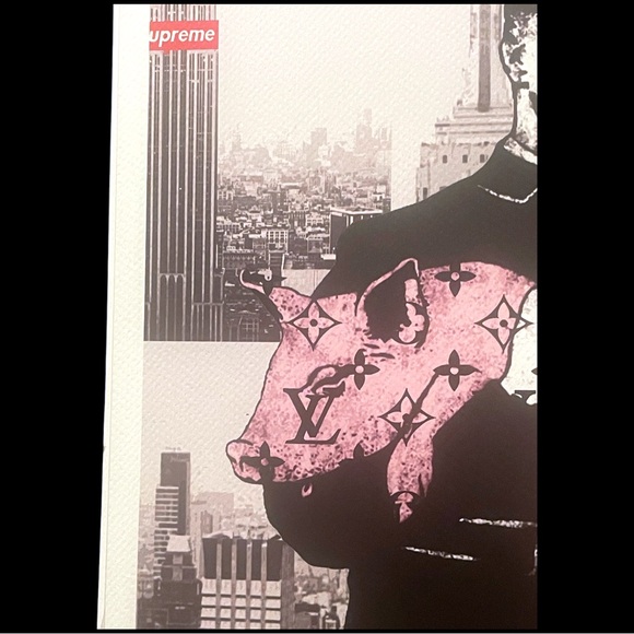 Death NYC 2022 “Supreme Pig”, Signed Original w COA: Ltd Ed #34/100 - Picture 3 of 11
